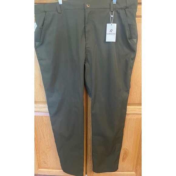 Glideactive Golf/All Weather Pants Moisture Wicking Lightweight Men's SZ 4XL*NWT - Picture 1 of 7